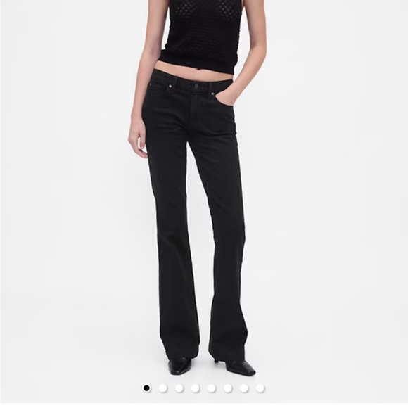 GAP Women's Black Flare Jeans - Picture 3 of 4